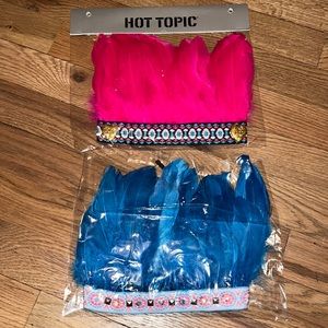 Hot Topic Feather Headdress NEW!